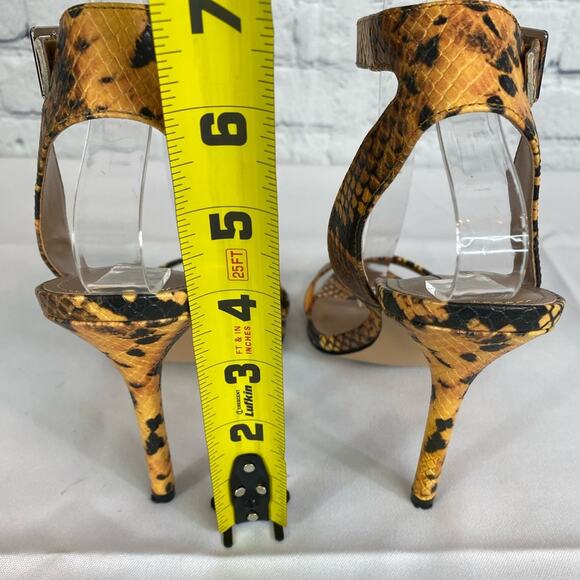 #STEVE MADDEN Snakeskin Heels Size 7 - Picture 2 of 4